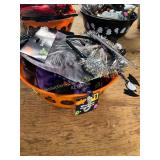 Pumpkin Bowl W/ Halloween Novelties