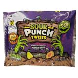 Sour Punch Twists 60ct 14oz Bag Mystery Melon 8-ct