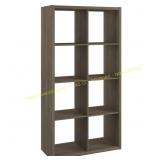 ClosetMaid 8-Cube Organizer, Graphite Gray