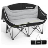 KingCamp Two-Seat Camping Chair, 660lbs