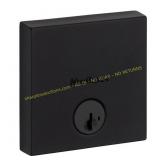 Kwikset Downtown Matte Black Deadbolt