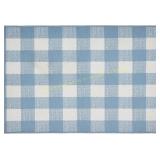 VHC Annie Buffalo Check Blue Rug 24x36