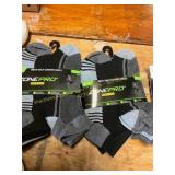 Zonepro Men s Half Cushion Ankle Socks Sz 12-16
