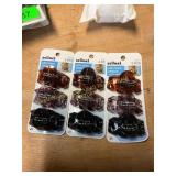 3ct Scunci Hair Clips