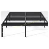 JETO Metal Bed Frame, King, 12', with Storage