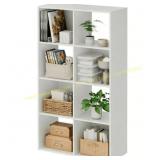 8-Cube Storage Organizer, Open Back Bookshelf