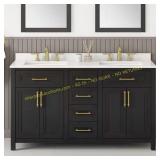 Beaufort 60' Double Sink Vanity Top