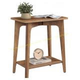 VASAGLE MAEZO Side Table, 2-Tier End Table
