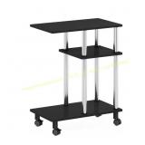 Turn-N-Tube 19.7 in. U-Shape Sofa Side Table