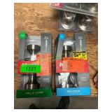 2ct Kwikset Doorknobs Hall & Closet, Bed & Bath