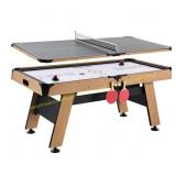 72 in. Air Hockey Table with LED Scorer