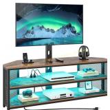 Rolanstar TV Stand with Mount, LED Lights