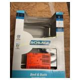 Schlage Brd & Bath Doorknob & Kwikset Bed & Bath