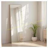 Gold 16 in. x 59 in. Metal Full Length Mirror