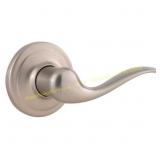 Kwikset Tustin Satin Nickel Dummy Lever 2-ct