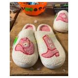 Ladies Plush Slippers Sz 9-10