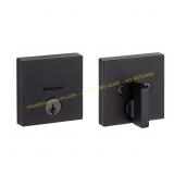 Kwikset Downtown Matte Black Deadbolt