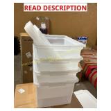 4ct Storage Totes Unknown Brand & Size