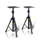 2pk Pyle Studio Monitor Stands, Pair - Black