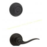 Kwikset Tustin Venetian Bronze Lever + KW1