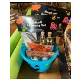 Bucket of holloween supplies