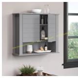 RiverRidge Madison Gray Wall Cabinet