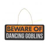 4 ct. Halloween Caution Signs, 1 ct - Assorted