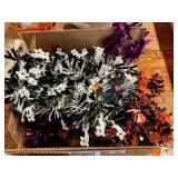 Box of Holloween tinsel Garland