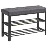 SONGMICS Shoe Bench, Storage Bench ULBS57GYZ