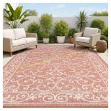 Jonathan Y Vintage Filigree Rug SMB106B-8