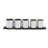 1/2 in. Drive SAE Large Socket Set (5-Piece)