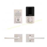 Kwikset SmartCode Satin Nickel Lever