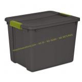 Sterilite Solid Latch Tote, 45-L