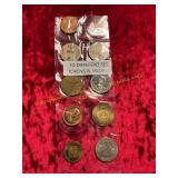 10ct Different Set Tokens + Medals