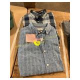 Mens L Button Downs (Weatherproof VIN. & A+F)