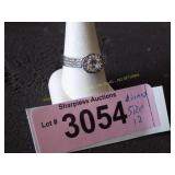 Simulated diamond ring size 12