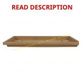 2ct HC Companies 1.38in H x 30 x 30 Tray Sandstone