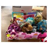 Dinosaur Plushies + Books