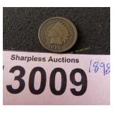 1898 Indian head penny