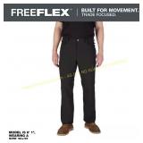 Men's 30x32 Black FREEFLEX Tech Work Pants