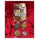 10ct Different Set Tokens + Medals