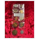 10ct Different Set Tokens + Medals