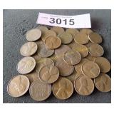 Bag of wheat pennies