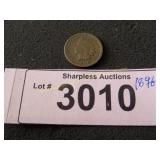 1896 Indian head penny