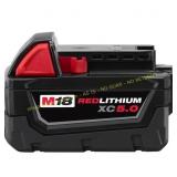 Milwaukee M18 RedLithium 5Ah Battery Pack