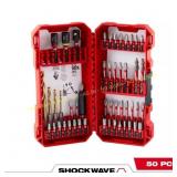 Milwaukee SHOCKWAVE Drill Bit Set (50-Pc)