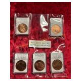5ct 1 oz Copper US Coin Medals