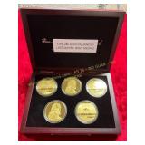 5ct 24k G Enhanced Last Supper Medals