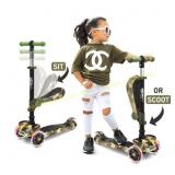 ScootKid 3-Wheel Scooter with LED Lights