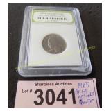 Brillian Uncirculated 1987 graded quarter